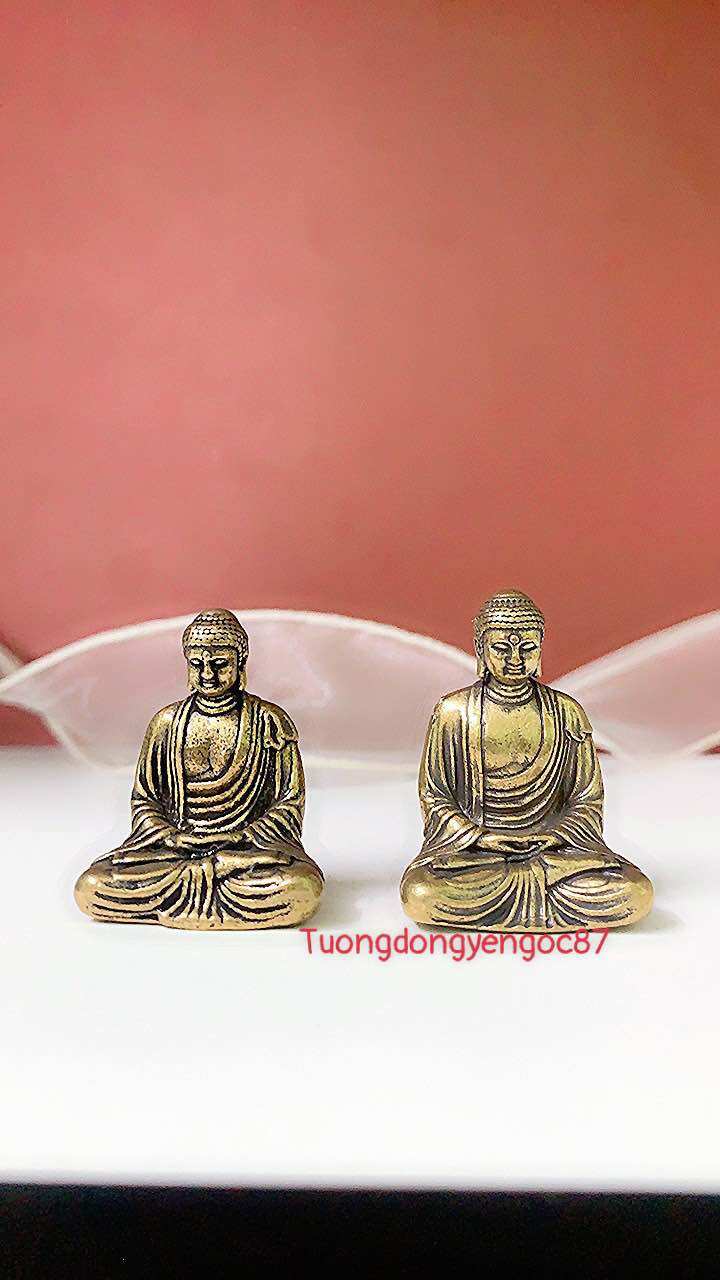 Tượng đồng phật thích ca mini