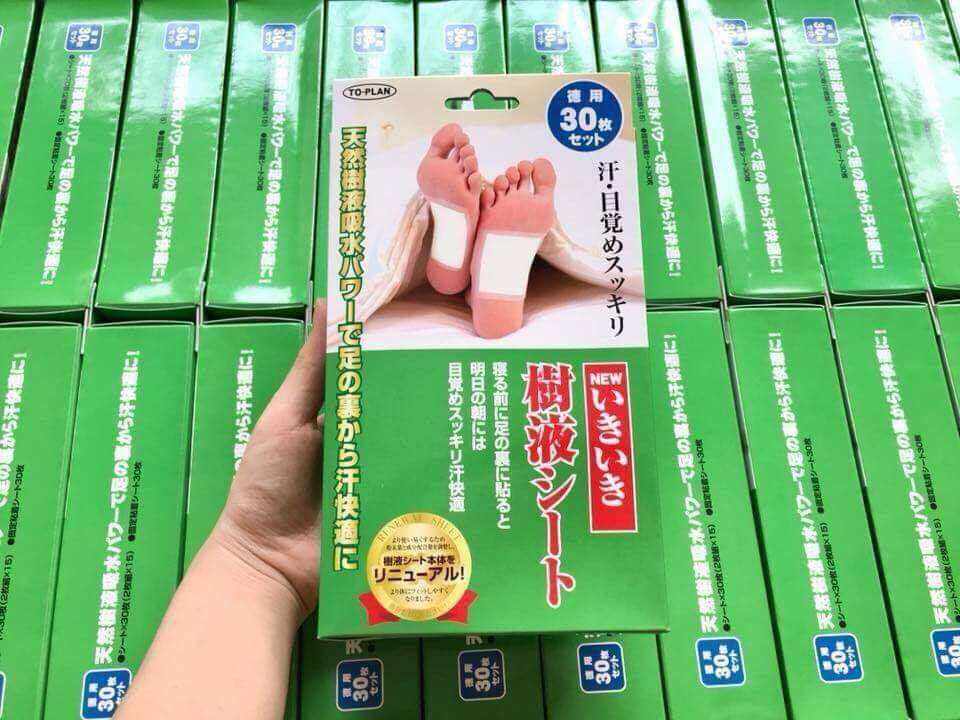 Miếng Dán Thải Độc Chân To Plan KenKo