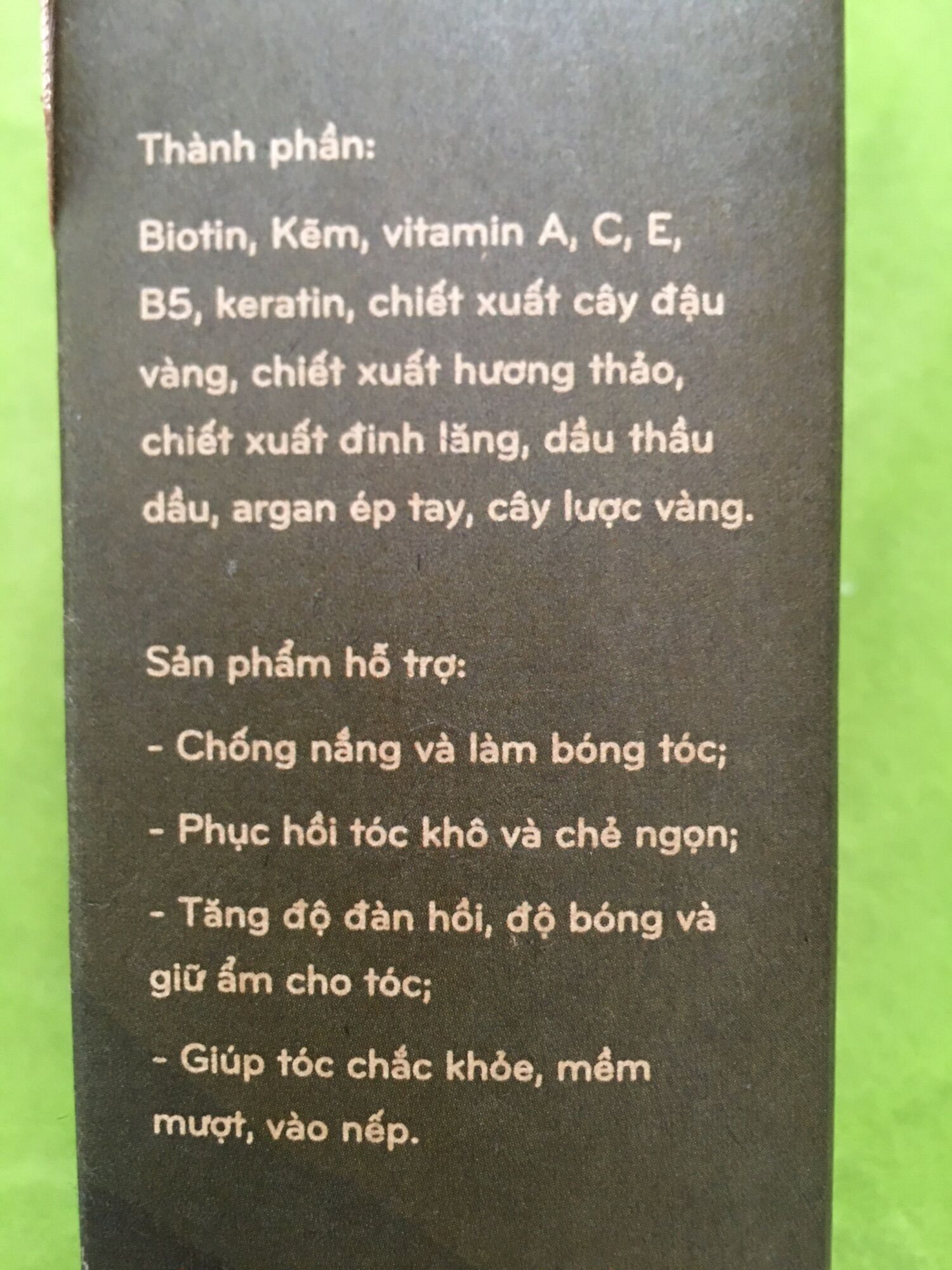 Serum dưỡng tóc Cô Ba Chà 100ml siêu mượt