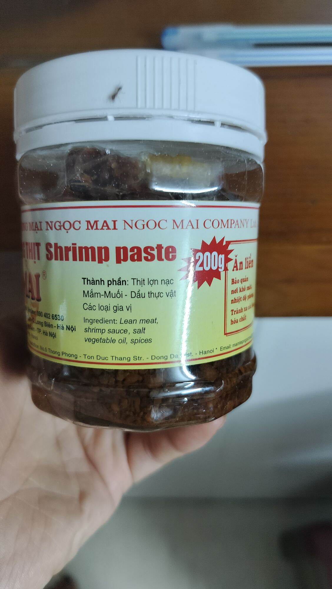 MẮM TÉP CHƯNG THỊT NGỌC MAI 200G
