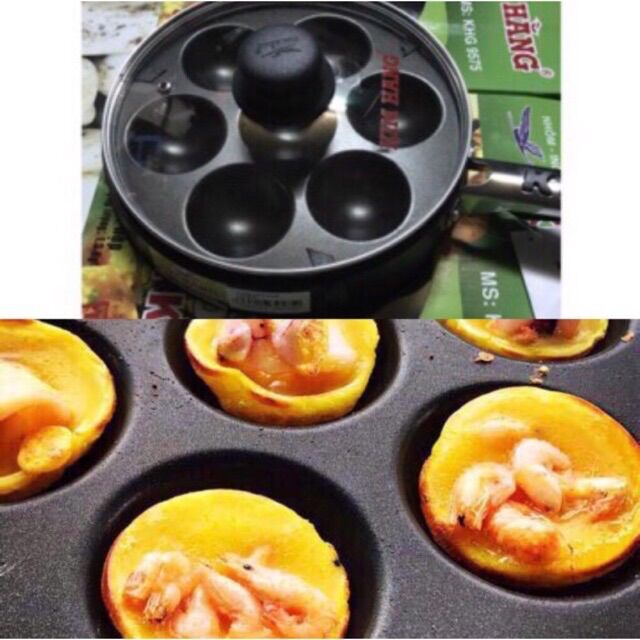 [HCM]Khuôn bánh khọt KIM HẰNG chống dính chính hãng