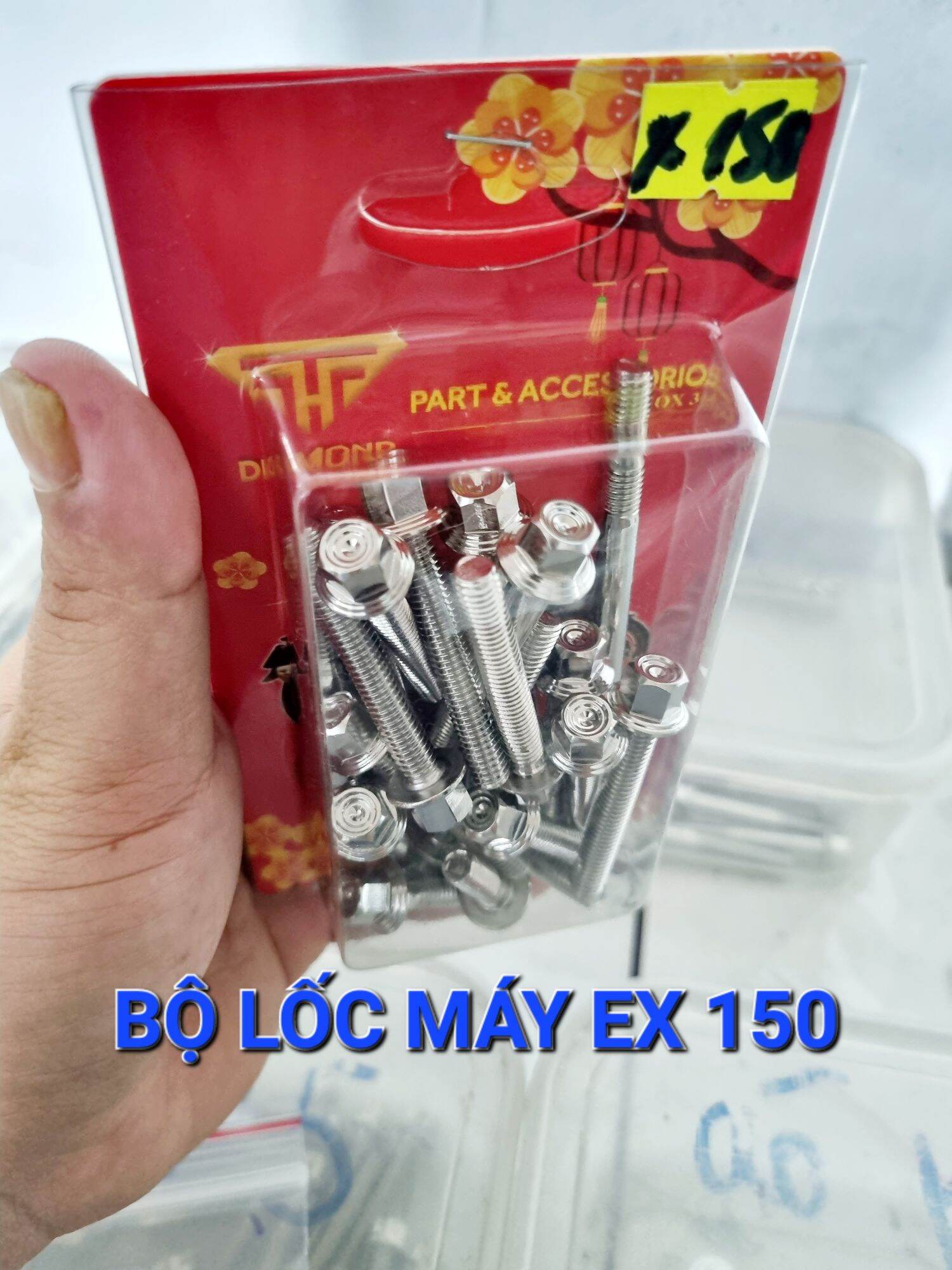 Bộ ốc lốc máy (tặng long đền đỏ )