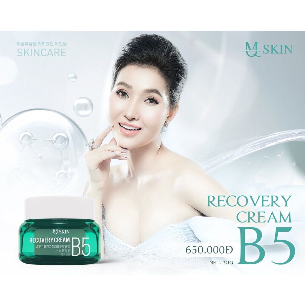 Kem dưỡng ẩm phục hồi da MQ Skin Recovery B5