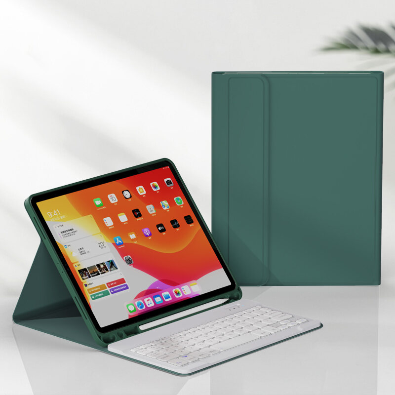 Bộ Chuột 2021 Bộ Bàn Phím Bluetooth 8 20Pro 11 Inch Có Khe Cắm Bút iPad Thế Hệ Thứ 9 Máy Tính Bảng Apple 10.2 Bộ Bảo Vệ Air4/3 8 Kiểu Liền Khối 2019 Ốp Ngoài 6 Mini5