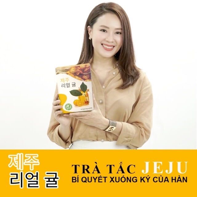 [HCM]Trà Tắc Giảm cân thanh lọc đẹp da jeju han quoc - hộp 20 gói