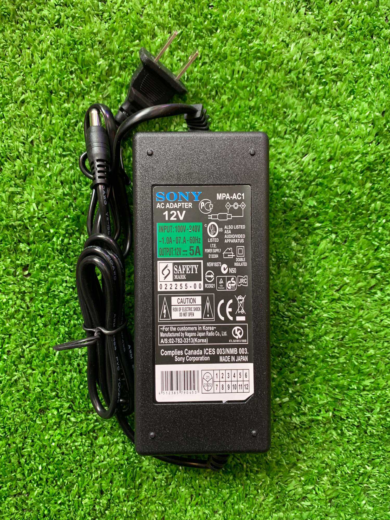 Nguồn adapter 12v 5a 60w. nguồn driver 12v 5a sony đủ công suất sử dụng đèn led dây dán...kopri
