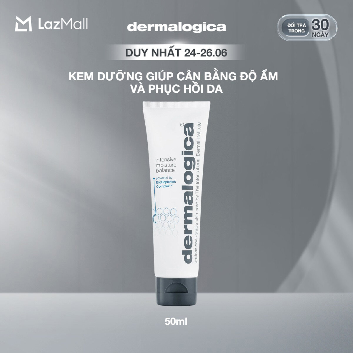Kem dưỡng giúp cân bằng độ ẩm và phục hồi da Dermalogica Intensive Moisture Balance 50ml