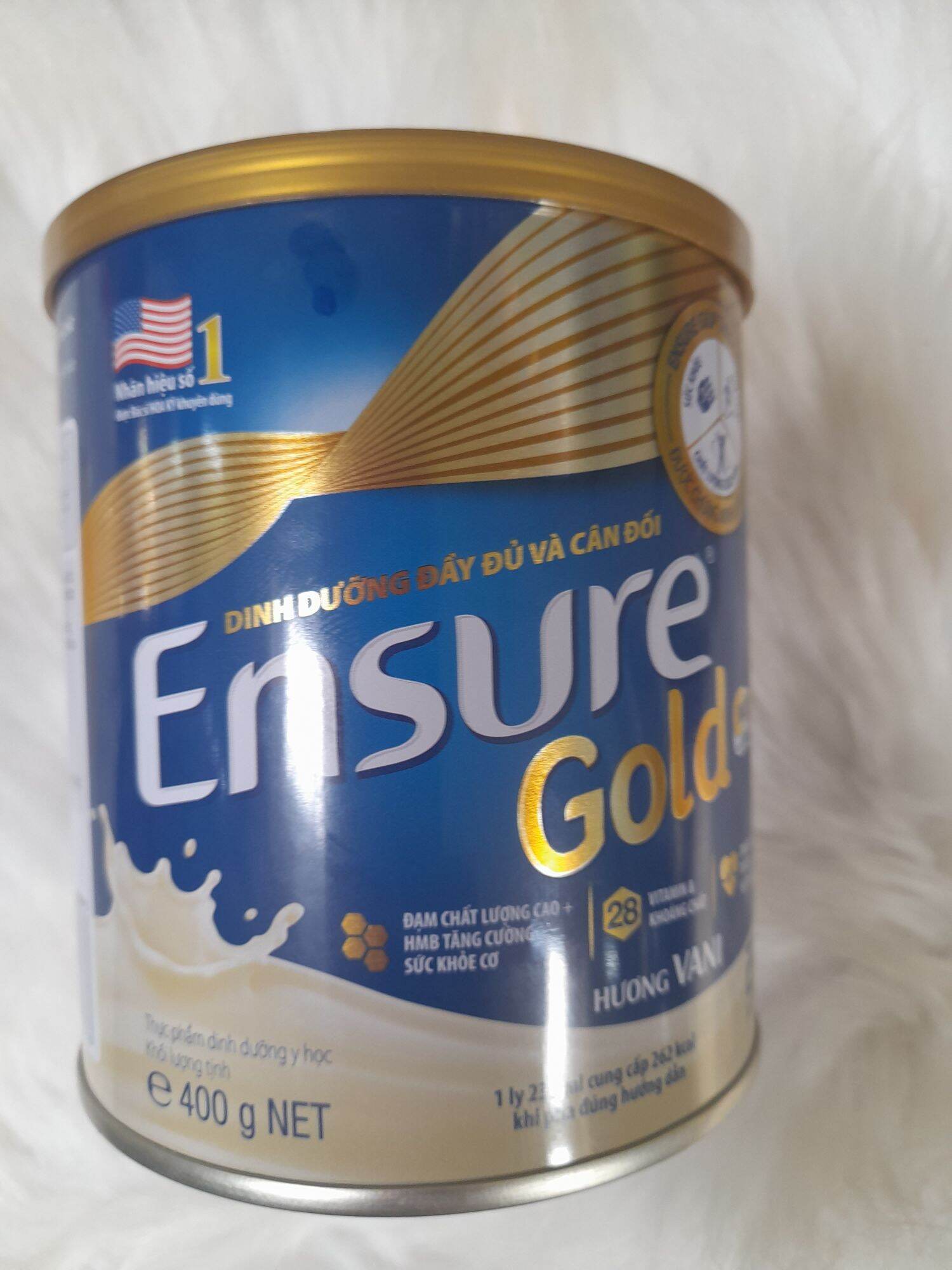 Lon sữa 400g Ensure gold hương Vani Abott