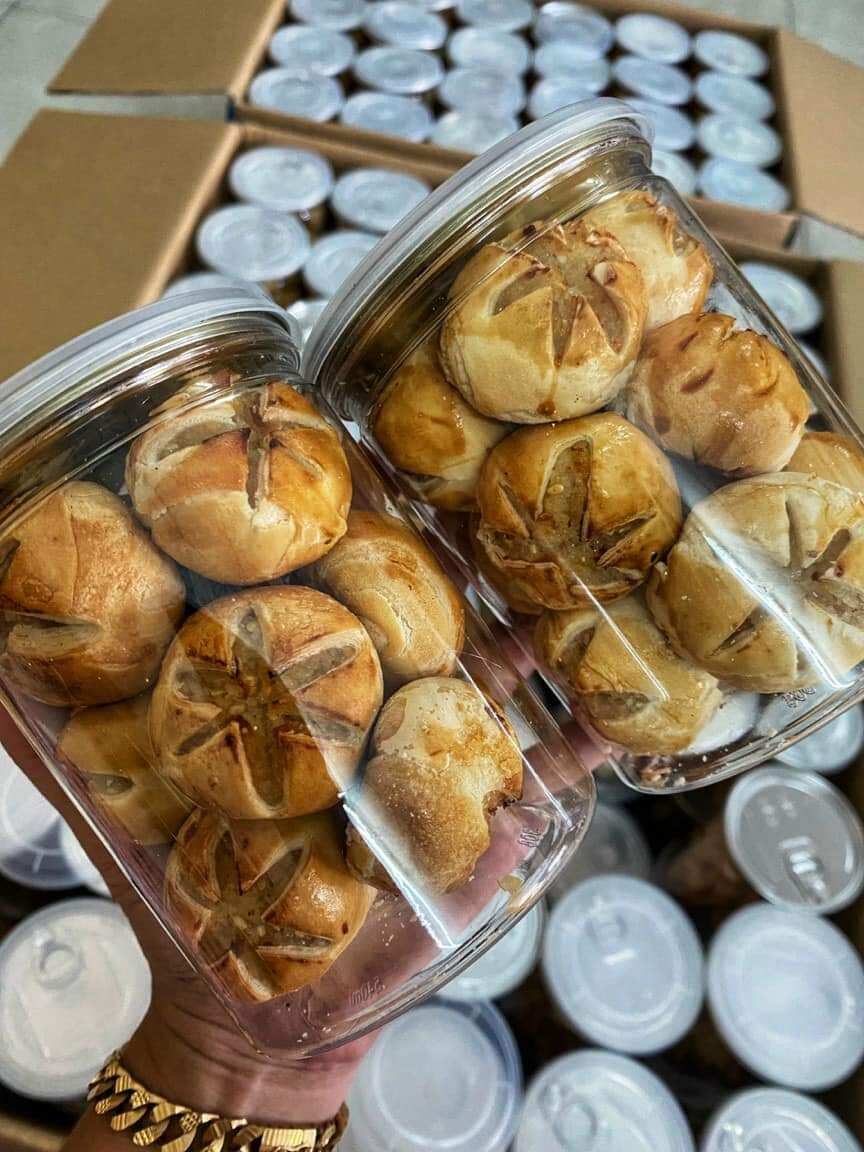 Combo sỉ 10 hộp bánh dừa nướng sầu riêng