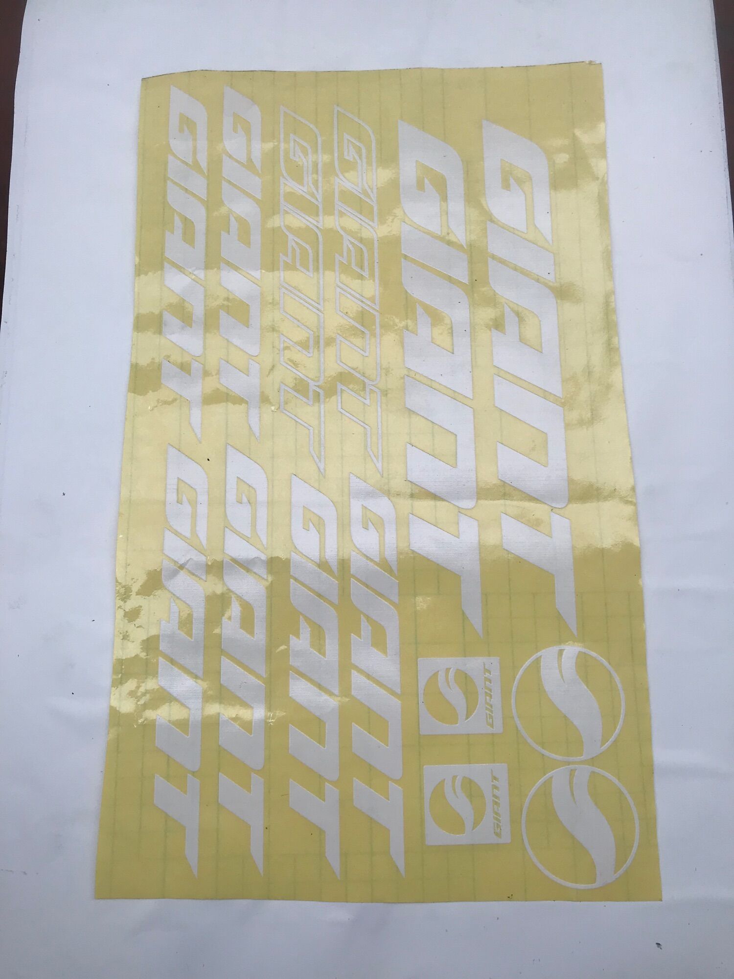 Decal Xe đạp Giant