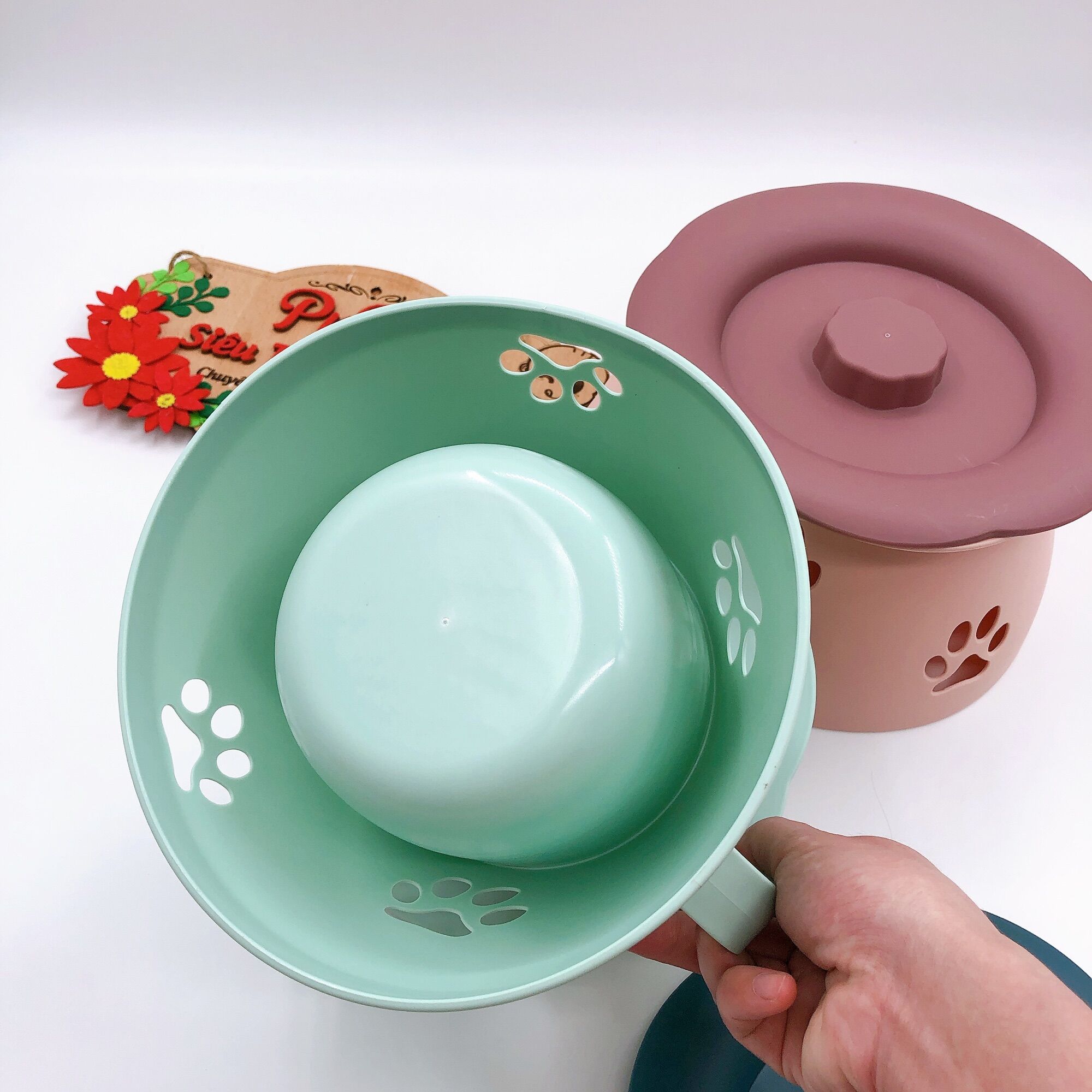 Bô Đi Vệ Sinh Cho Bé Có Nắp Đậy