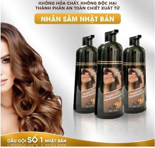 [HCM]Dầu gội phủ bạc Sin hair ( nâu )