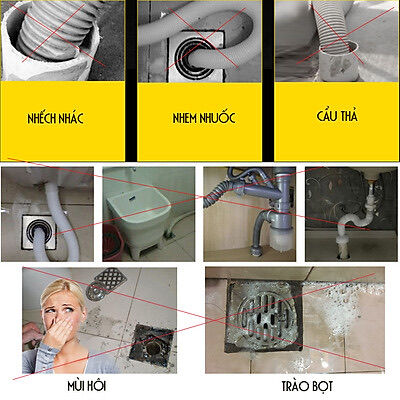Ống thoát nước MÁY GIẶT, phiễu thoát nước chống tràn