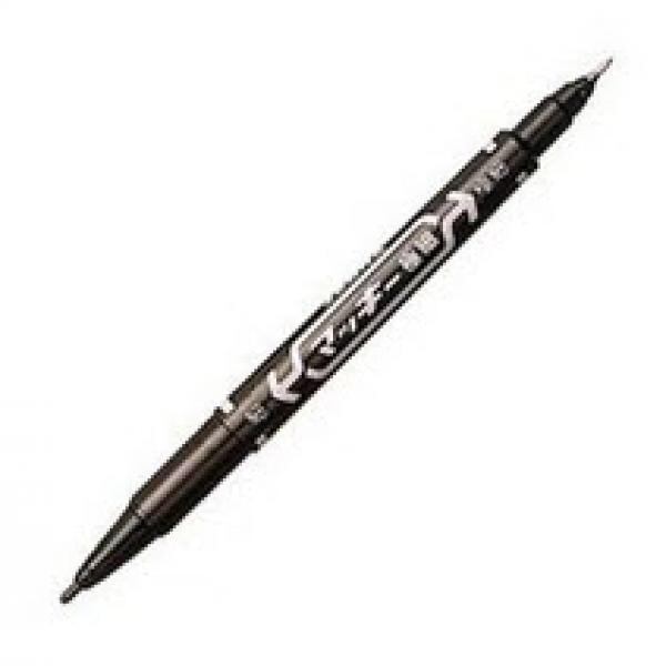 Bút lông dầu kim 2 đầu ZEBIFA MO-120-MC-BK