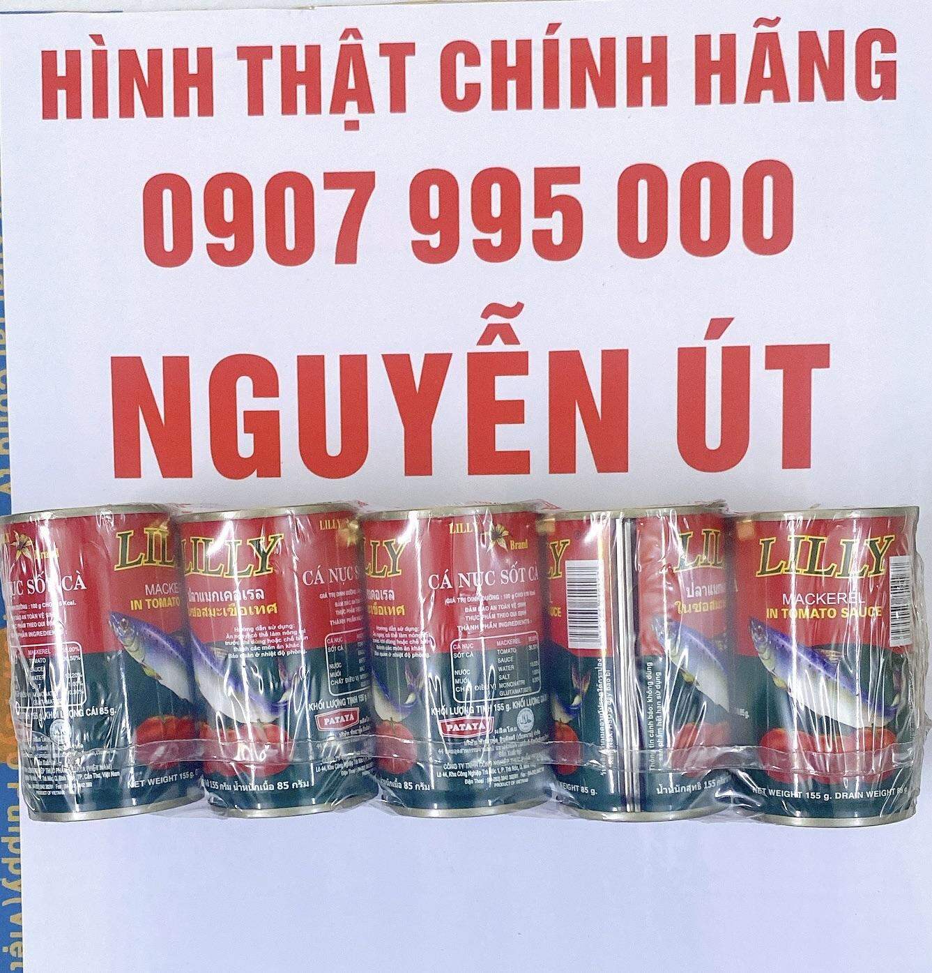 cá nục sốt cà lilly 10 hộp 155g