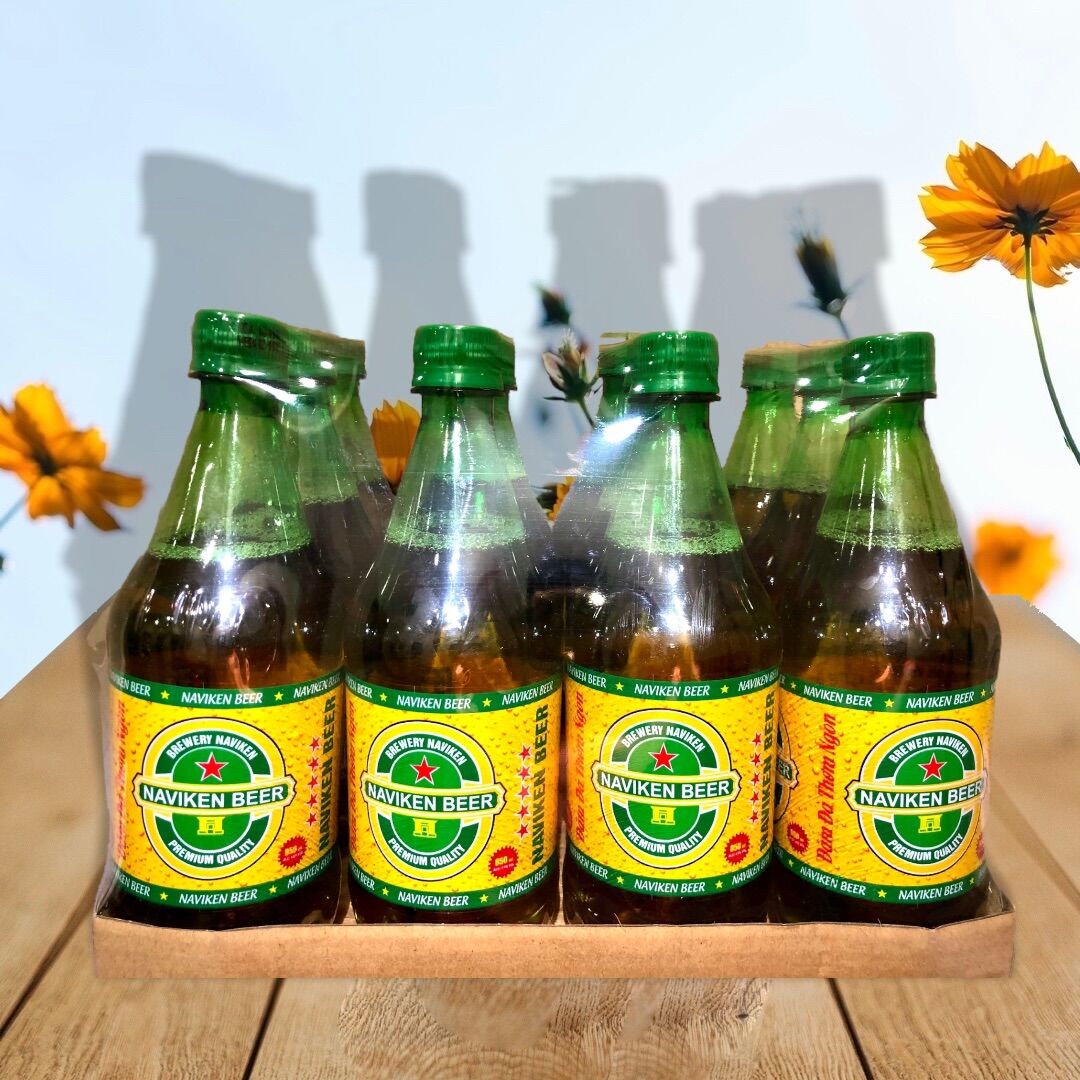 Bia Tươi Naviken (chai nhựa 850ml) CHÍNH HÃNG
