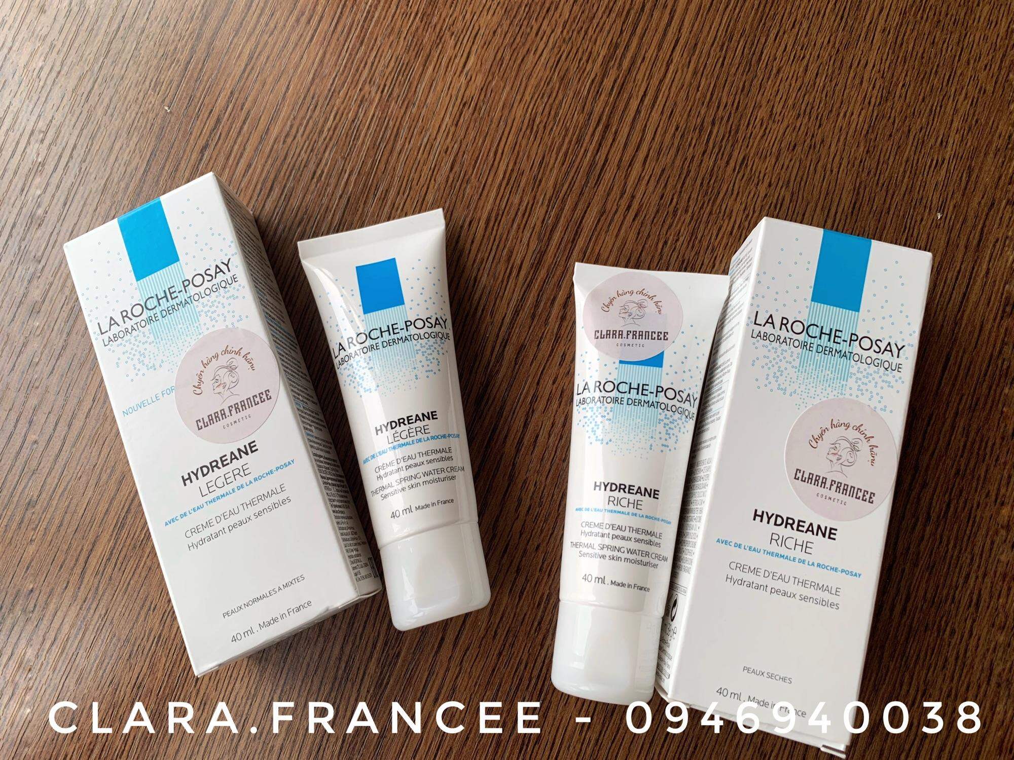 Kem dưỡng ẩm La Roche Posay Hydreane Riche 40ml dành cho da thường tới da khô