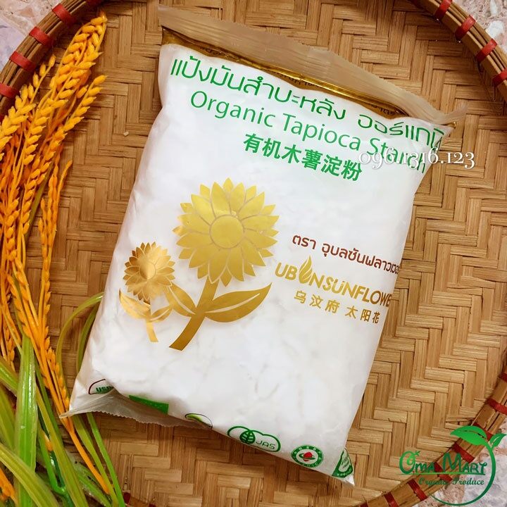 Tinh bột năng hữu cơ Ubon Thái Lan cho bé ăn dặm(có gói lẻ 100g)