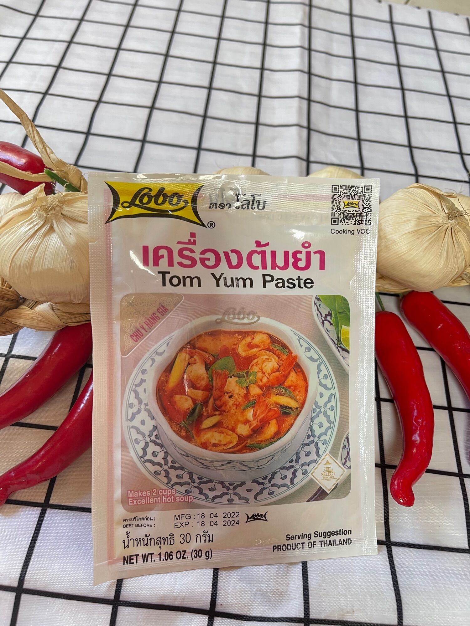 Sốt lẩu thái tomyum hiệu lobo 30gram