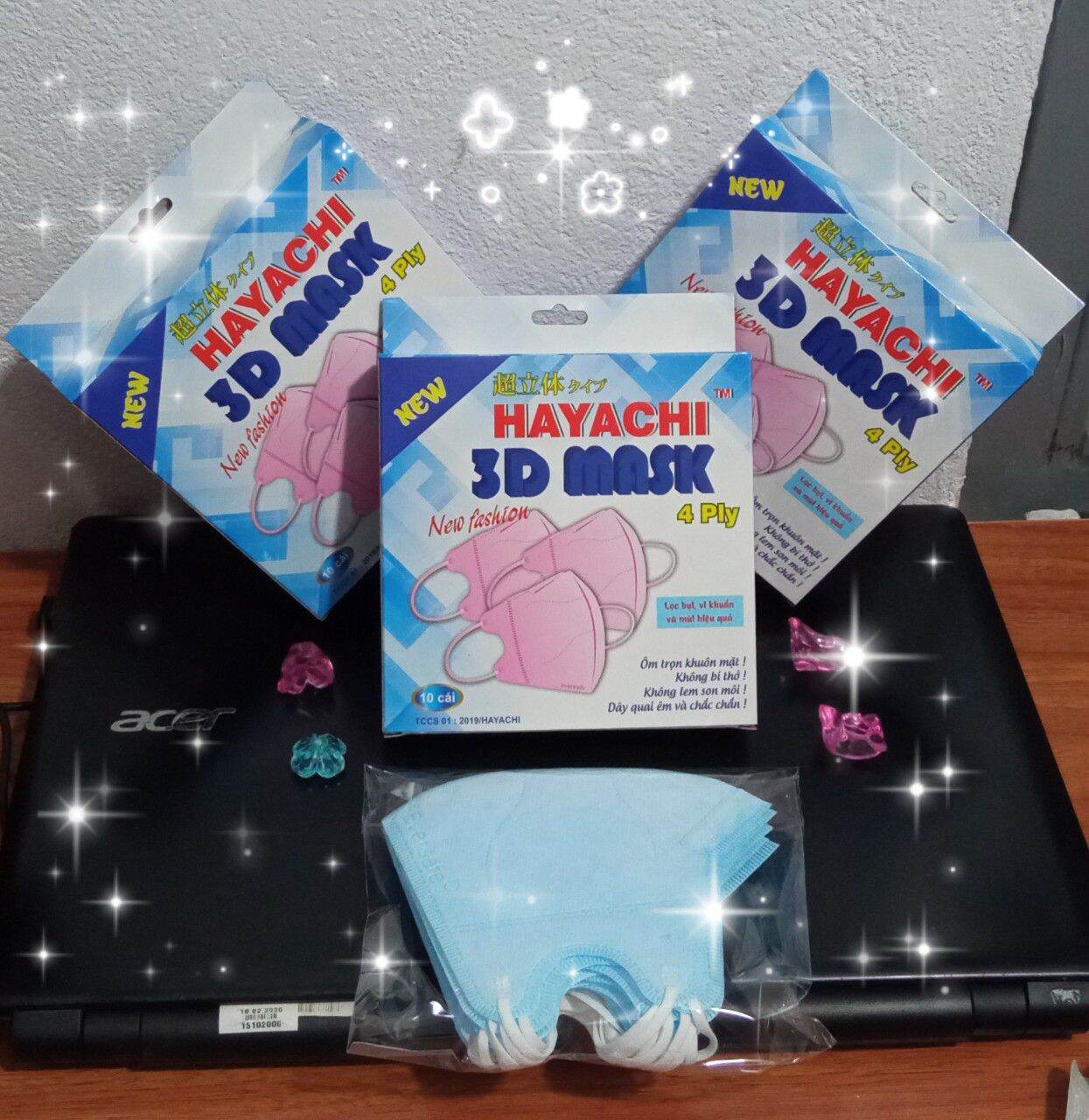 Khẩu trang 3D người lớn