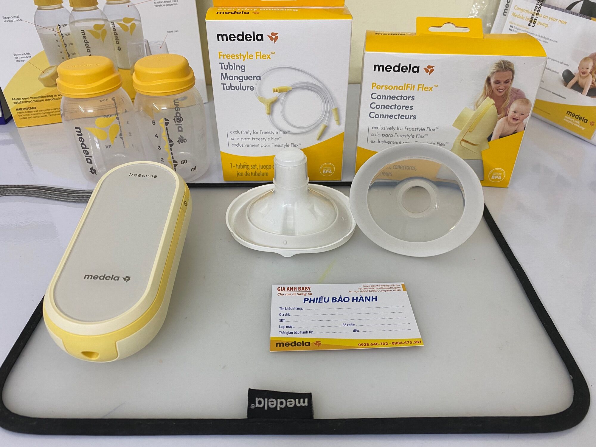Máy hút sữa medela freestyle flex like new( có bảo hành)