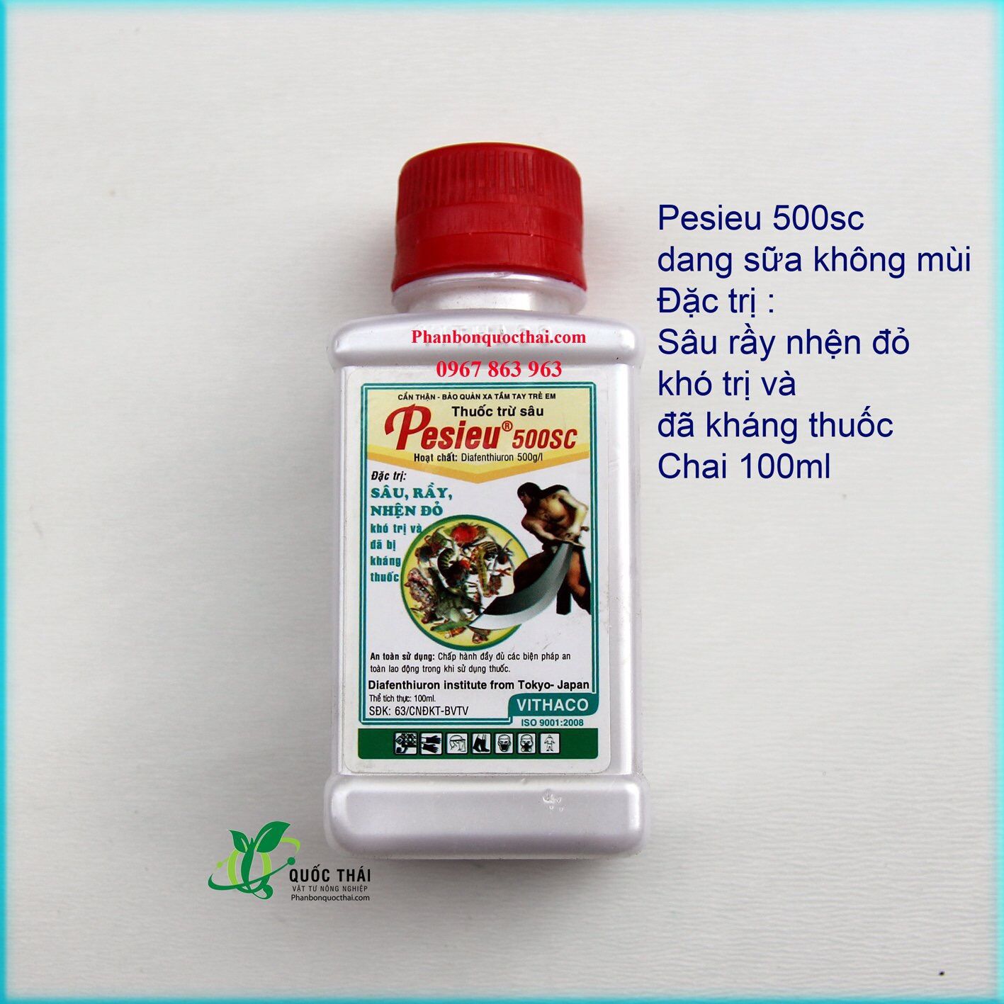 Trừ Sâu, Nhện Đỏ Pesieu 500sc ,Chai 100ml