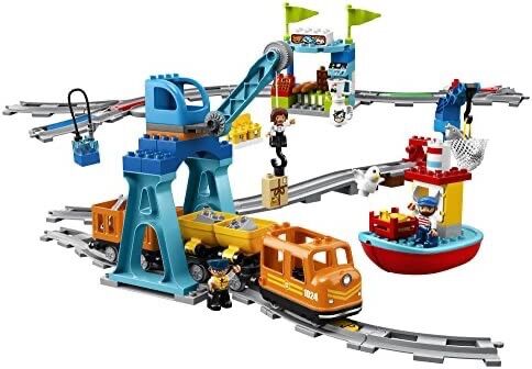 [HAPPY BRICKS] LEGO  DUPLO - 10875 - XE LỬA VẬN TẢI - CARGO TRAIN