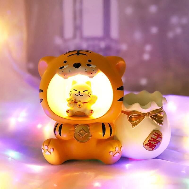 Đèn ngủ con hổ - decor trang trí