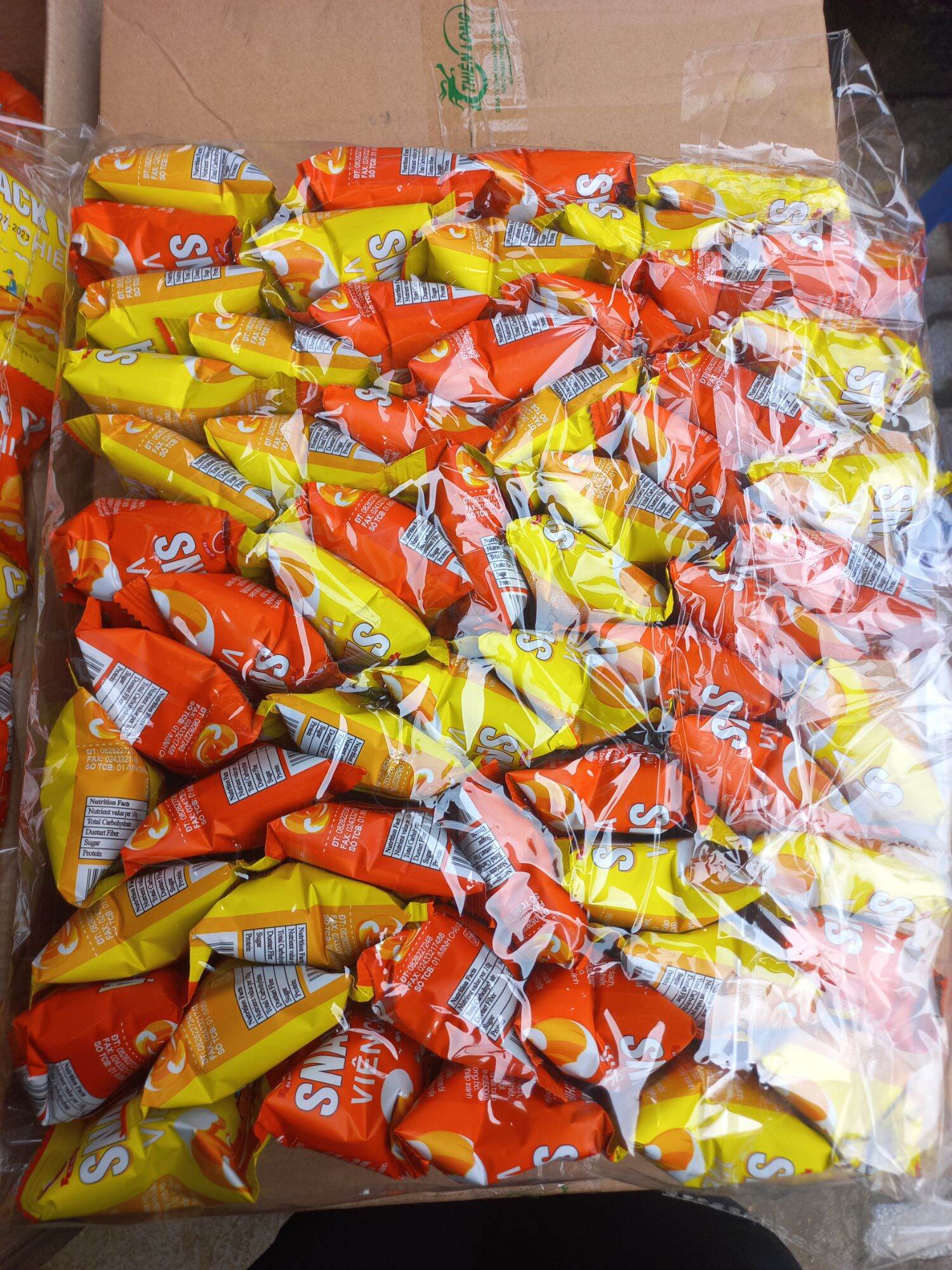 Snack cá viên chiên combo 60 gói/bịch