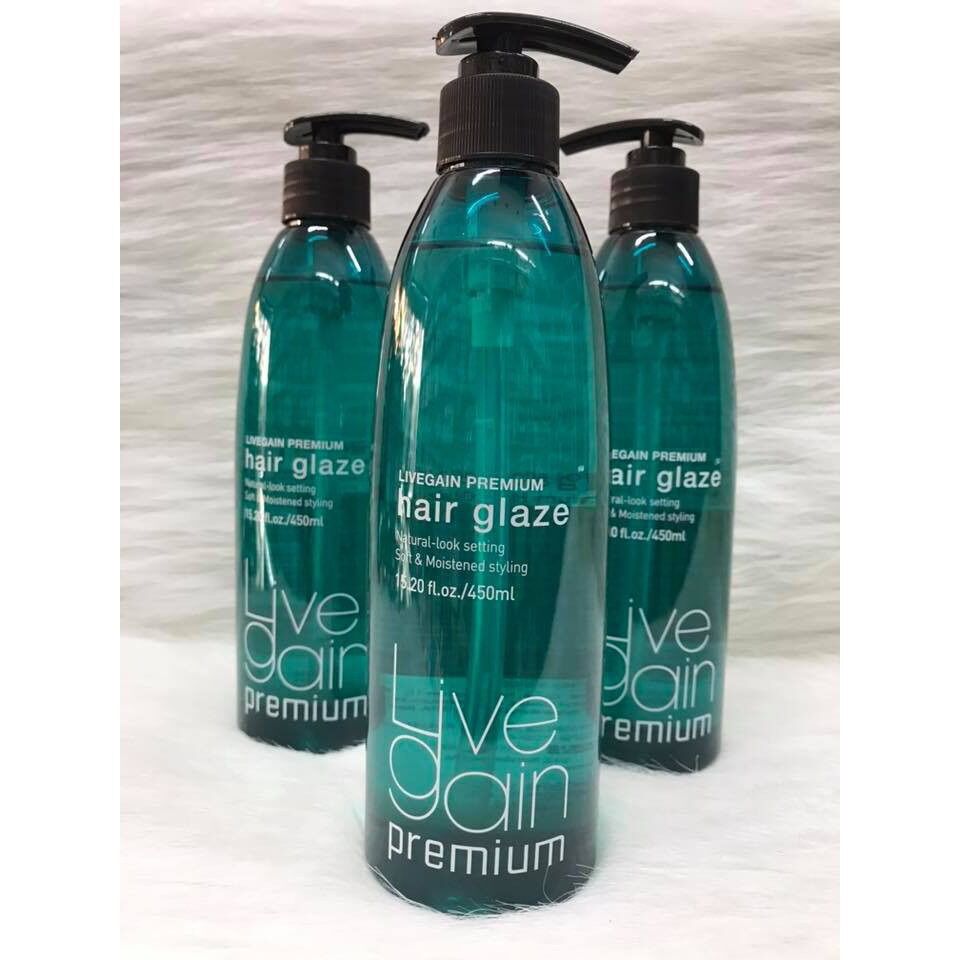 Gel mềm Livegain dành cho tóc xoăn 450ml