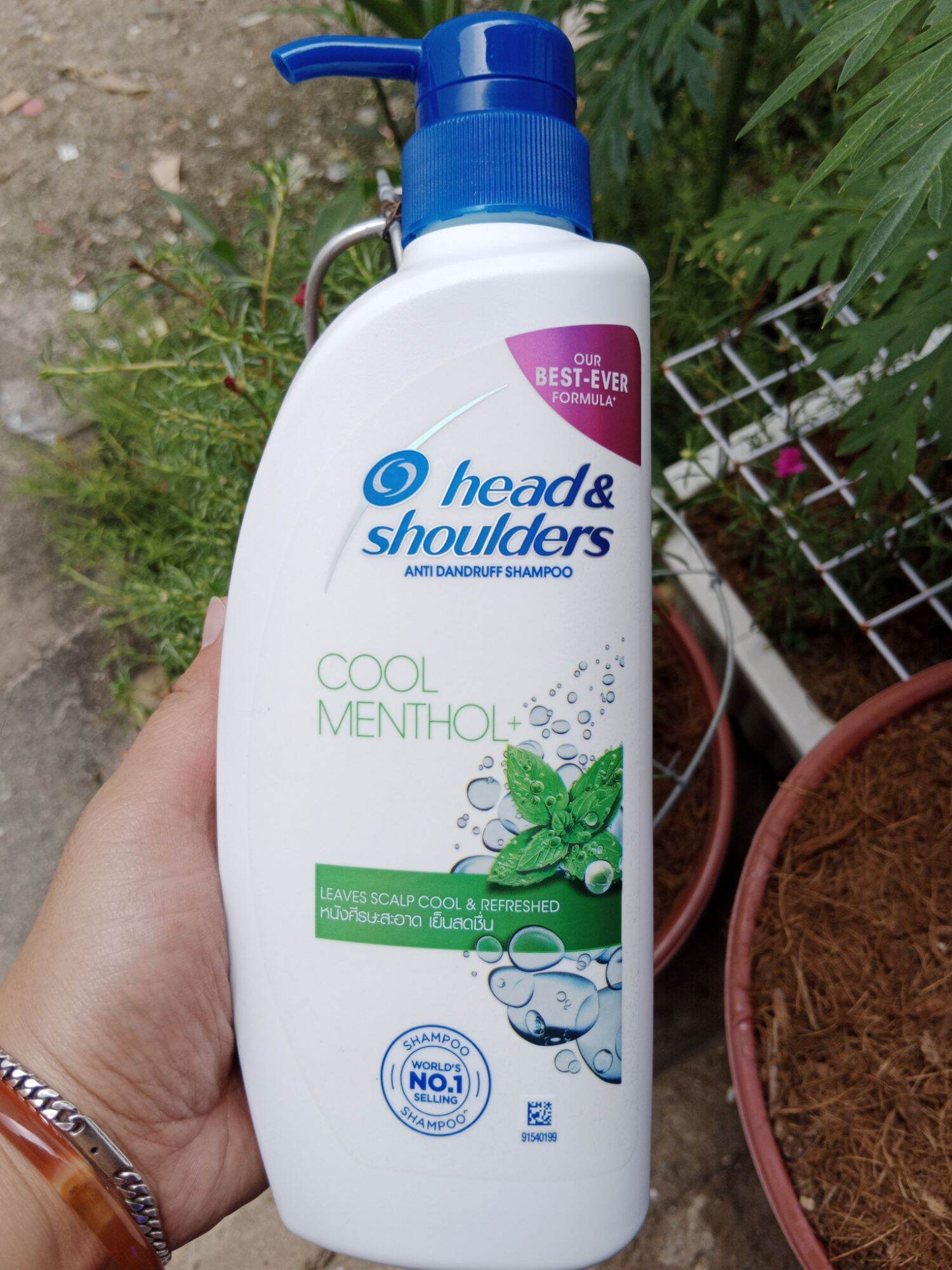 Dầu gội Bạc hà mát lạnh Head shoulders Thái Lan 450ml