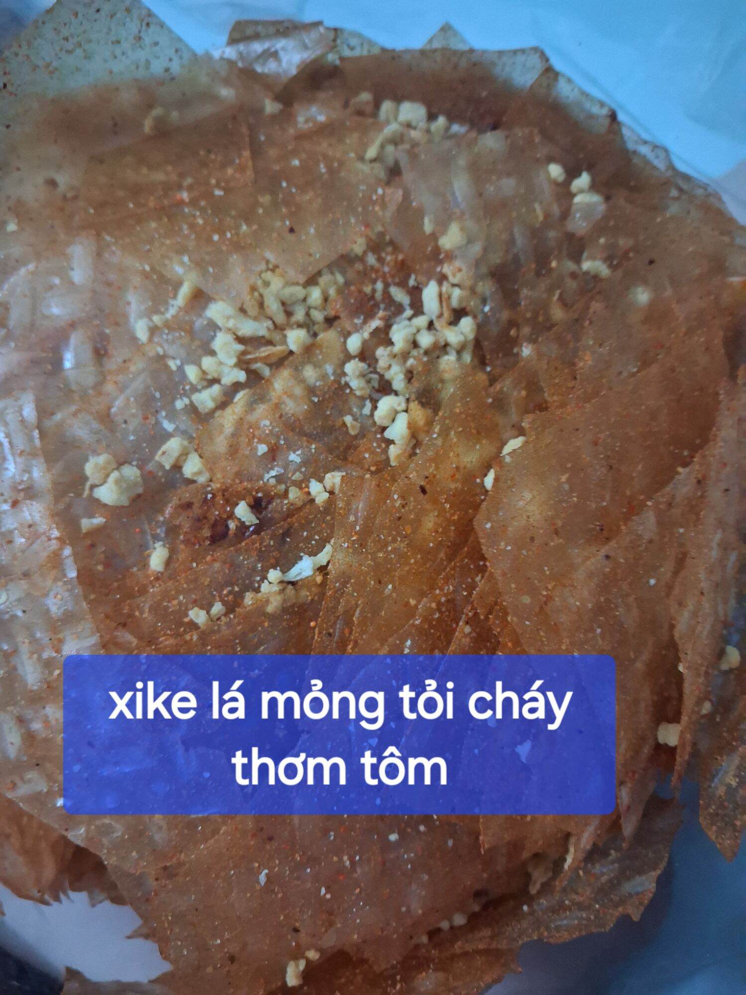 Nửa kg =33k BÁNH TRÁNG XIKE LÁ MỎNG SIÊU CAY