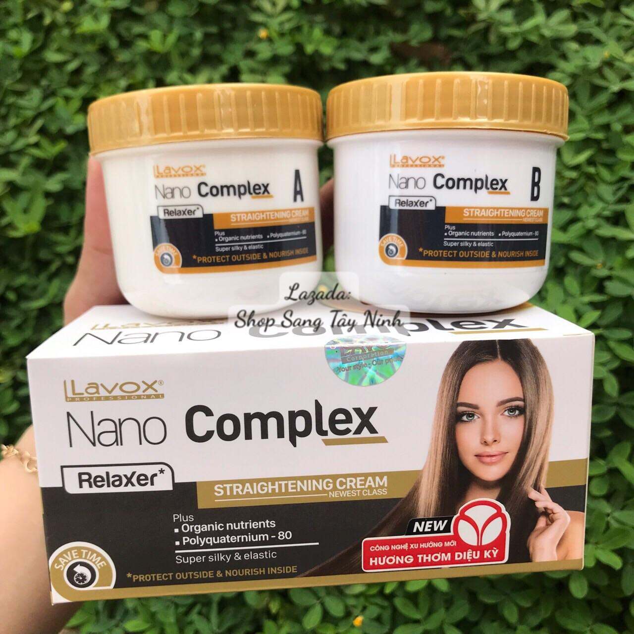 Thuốc duỗi tóc,thuốc ép tóc phục hồi, siêu dưỡng tóc tại nhà Lavox