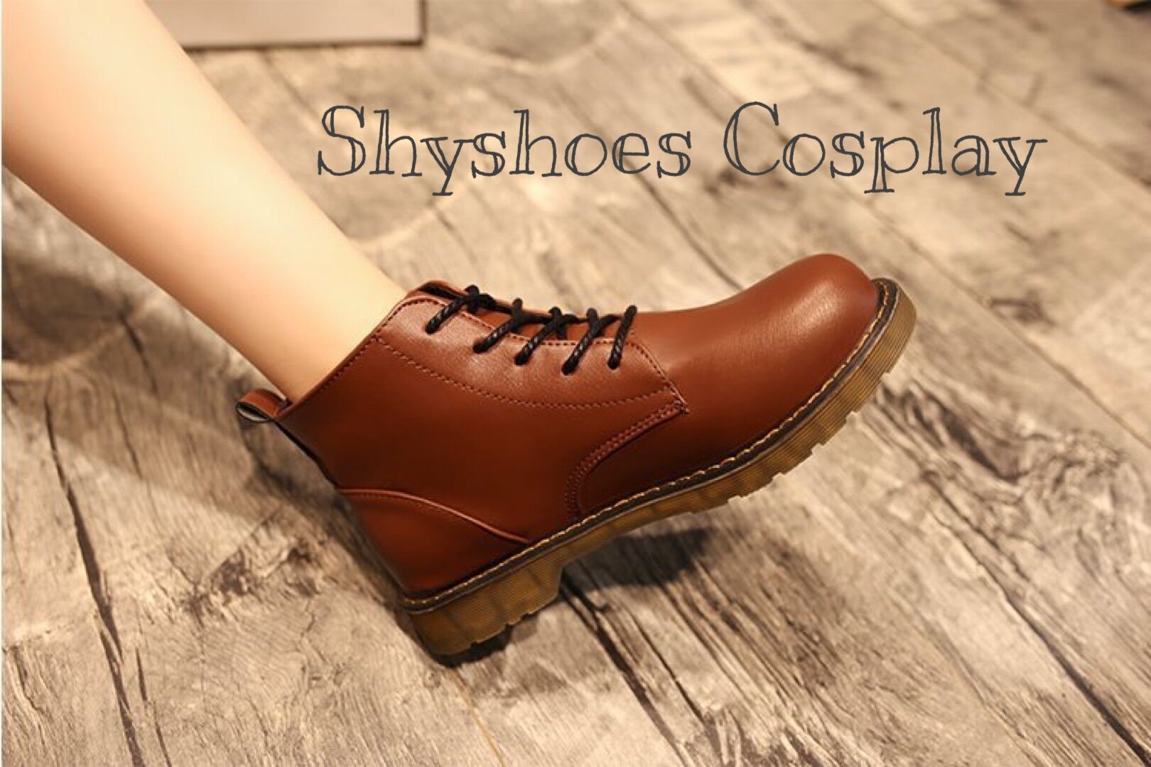 Giày Boot Oxford Basic đế Dr 3cm phong cách cá tính