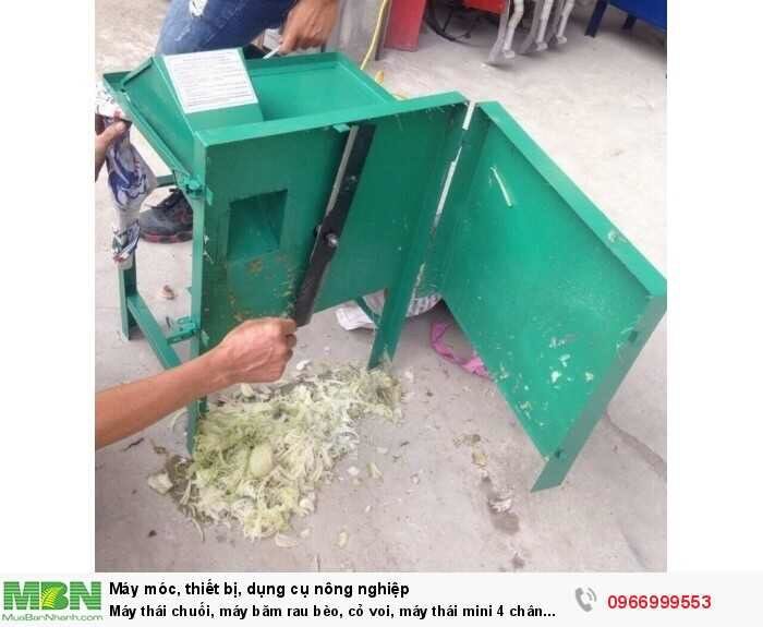Lưỡi Dao Băm Chuối 4 Chân