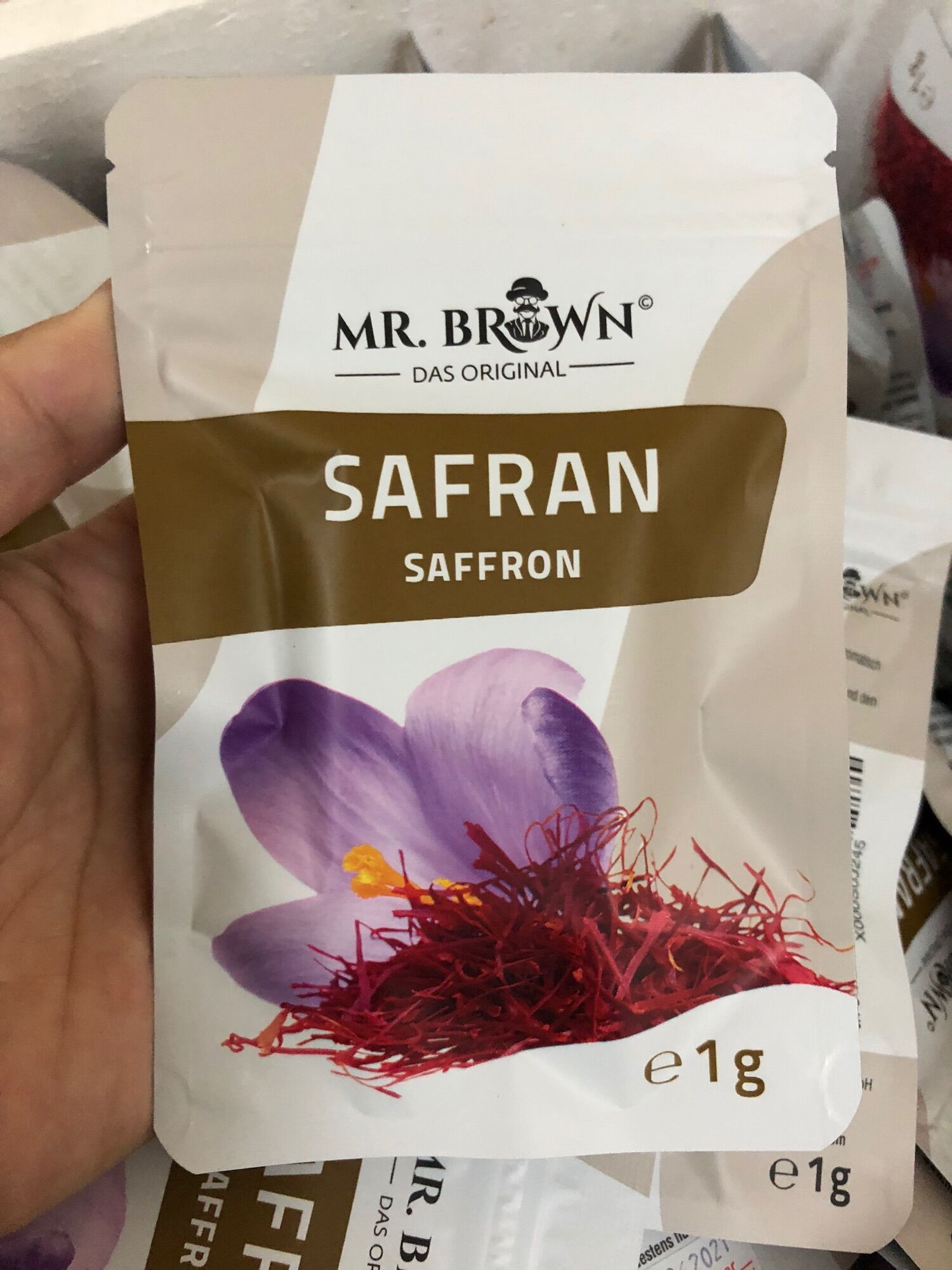 Saffron - nhuỵ hoa nghệ tây Đức