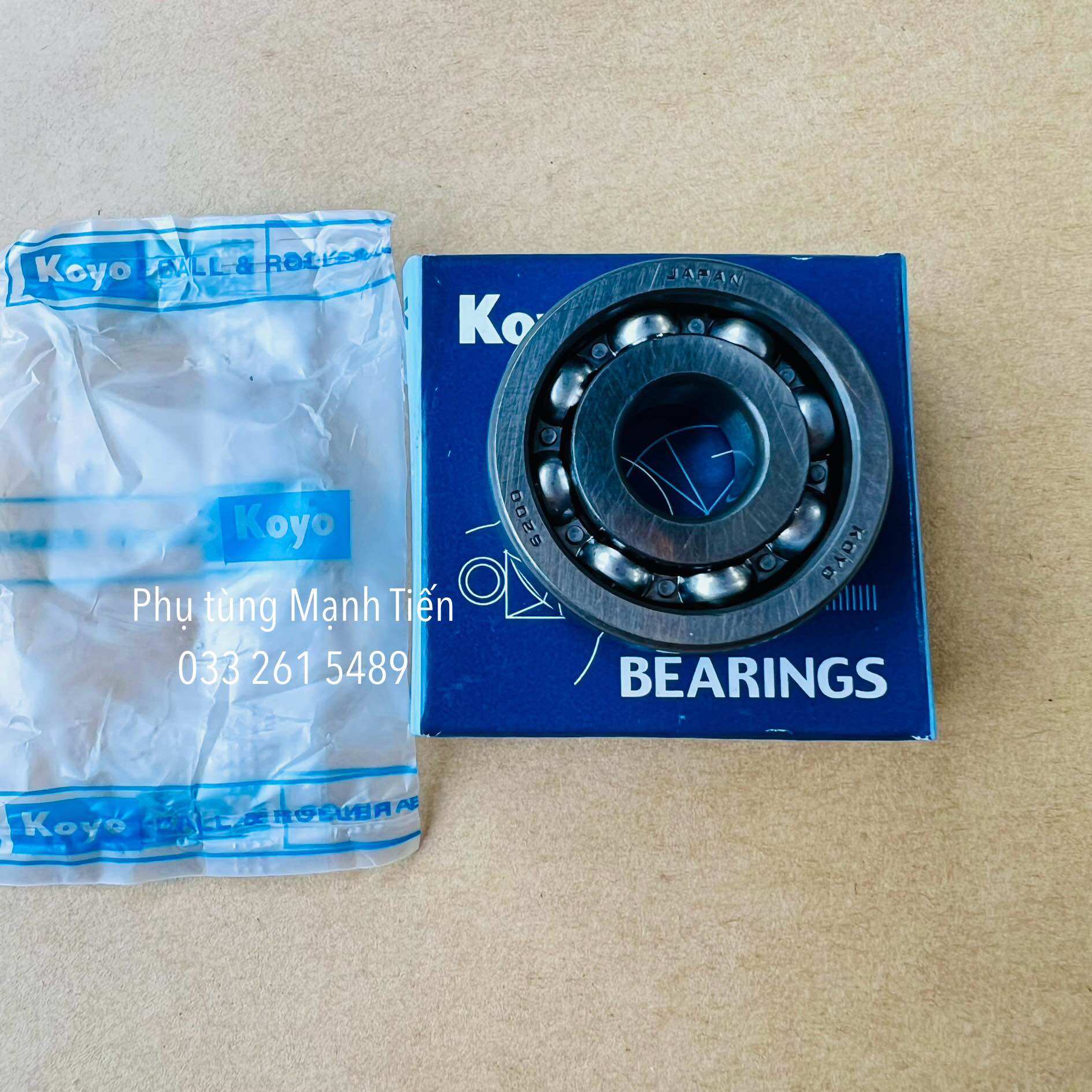 Bạc đạn nồi 6200 Koyo (D3.8)