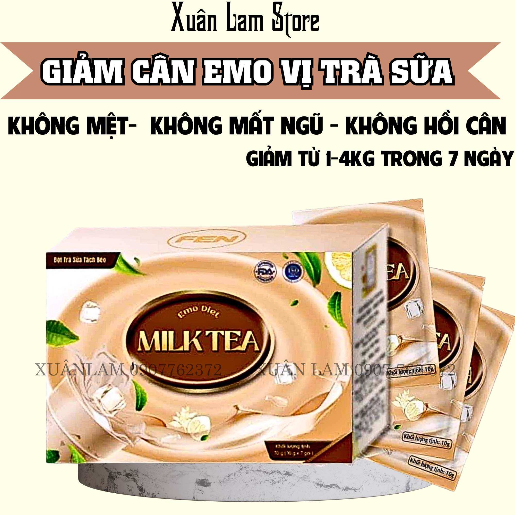  BỘT TRÀ SỮA GIẢM CÂN TÁCH BÉO EMO   tặng quà xin 