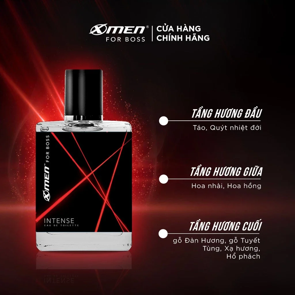 Nước hoa nam xmen for boss 49ml hương luxury
