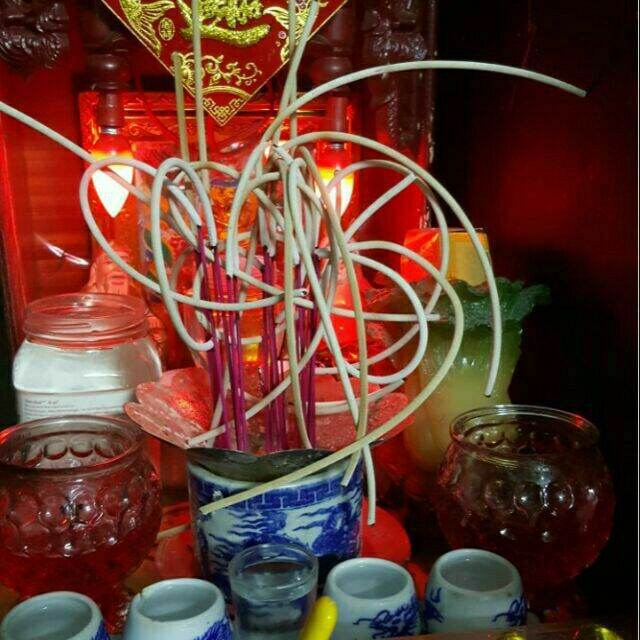 nhang trầm cuộn tàn mùi hương bài (100 que 1 túi )mua 5 tặng 1 =6 túi