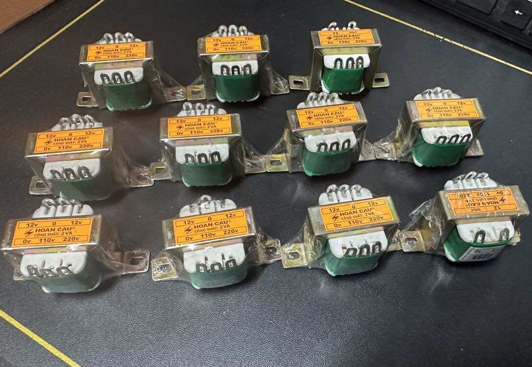 Biến Áp 12V AC Nuôi Nguồn Timer Máy Hàn Cell ( Giá 1 Cái )