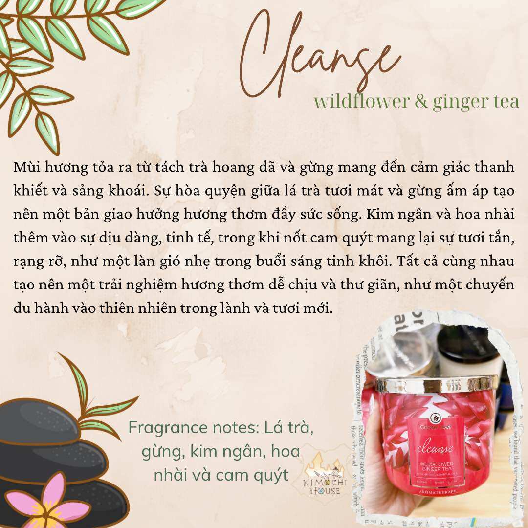 (Aromatherapy GC) Nến thơm ba bấc Goose Creek dòng thư giãn