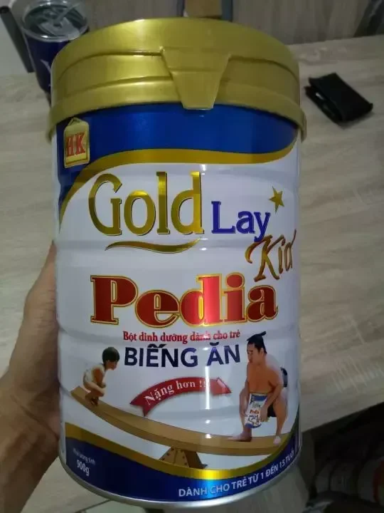 Sữa goldlay pedia kid 900g date mới