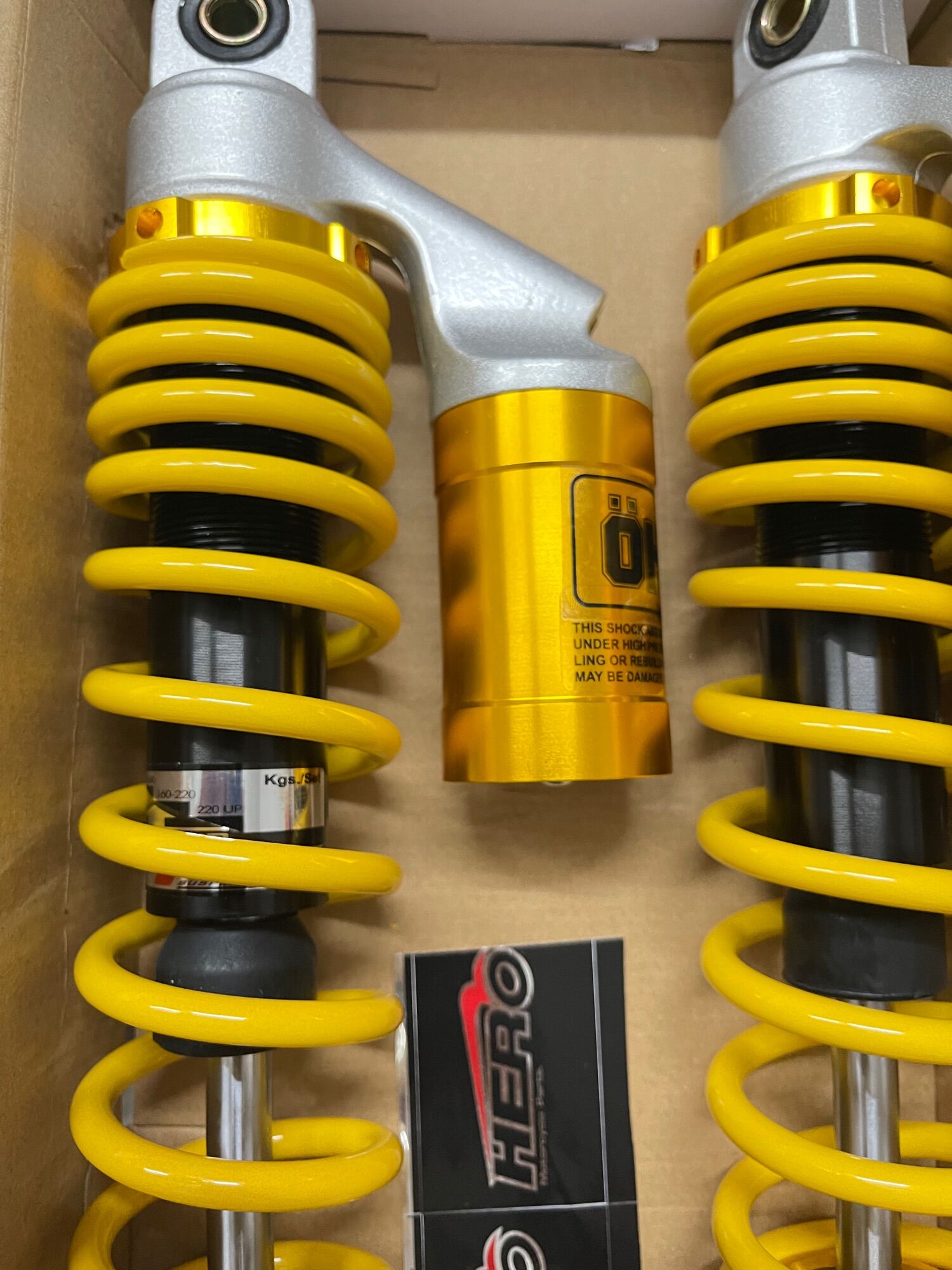 Phuộc ohlins gắn dream wave future axelo elegant cafe cub chaly