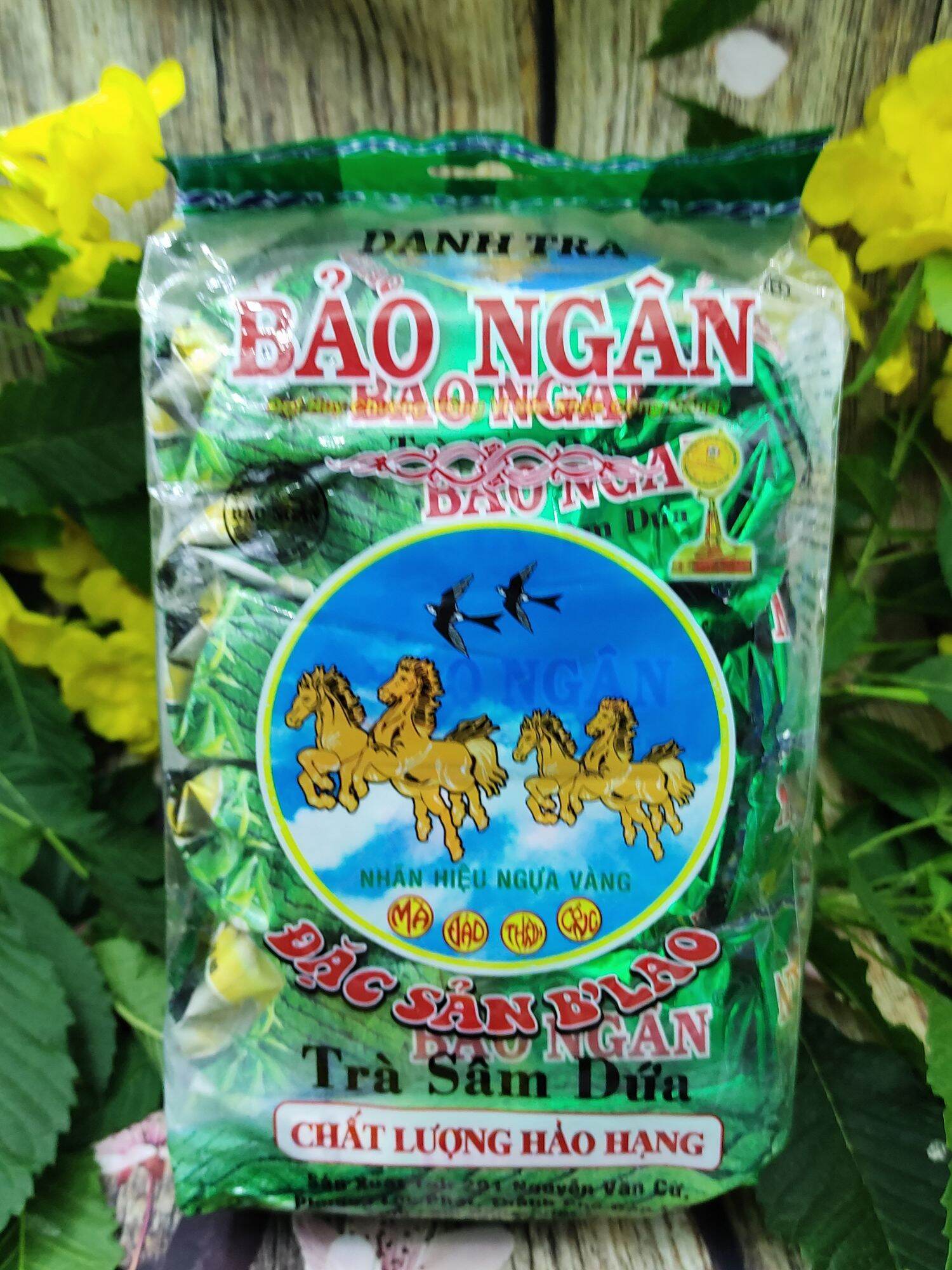 COMBO 5 GÓI TRÀ SÂM DỨA BẢO NGÂN ( 6gói x 70gram) 420gram
