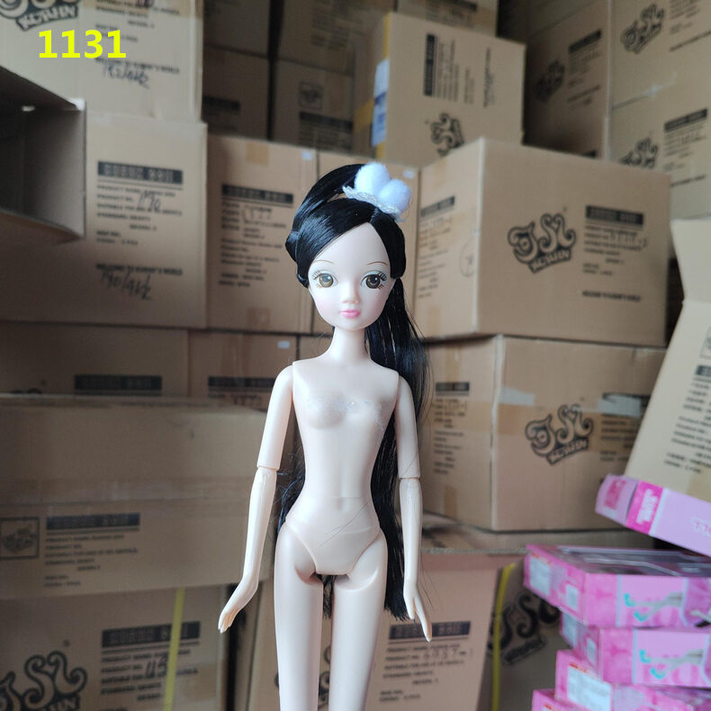 Cổ Trang Xinyilijia Zhenni Duo Tinh Linh Đào Binh Lính OB Xiaobuyiluolier Đầu Búp Bê Búp Bê Không Lộ