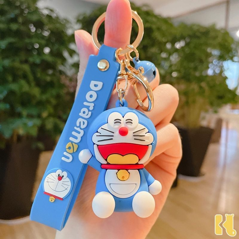 MÓC KHÓA HÌNH DOREAMON (trái dâu tây)