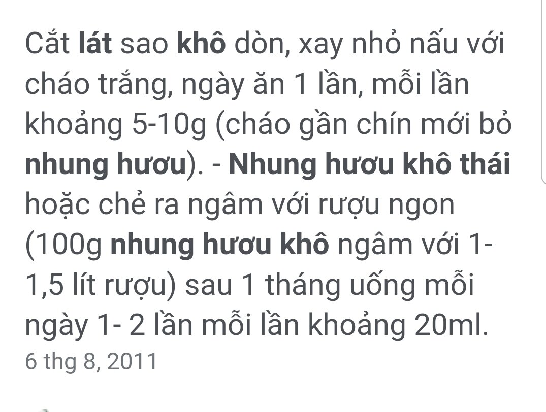 Nhung Hươu Thái Lát Sấy Khô Nguyên Chất 100gr– Dễ Dùng, Đóng Gói Tiện Lợi