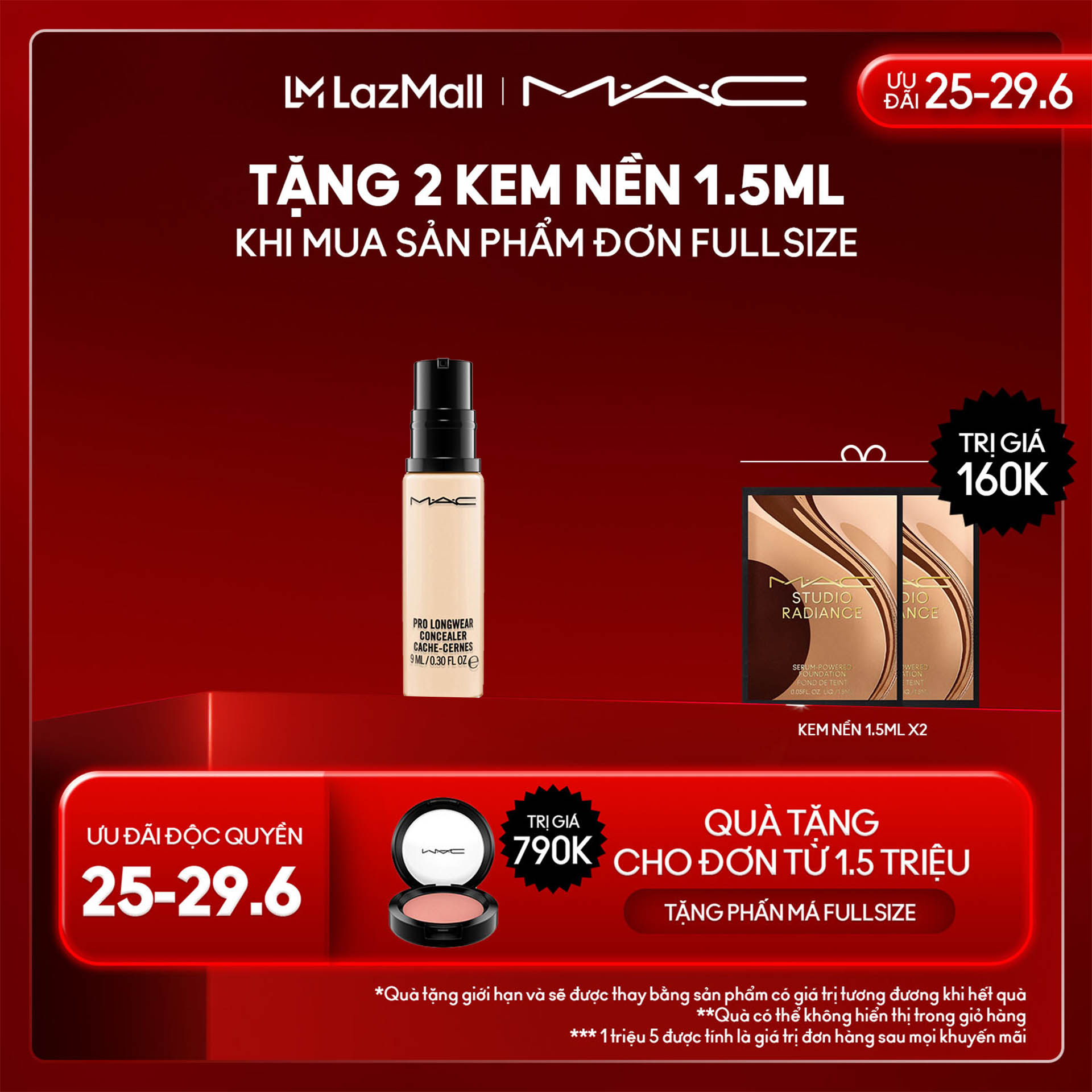 [ƯU ĐÃI 25-29.6] Che Khuyết Điểm Dạng Bút MAC Studio Every Wear All Over Face Pen –12ml/ Sản phẩm 2 trong 1 kết hợp giữa kem nền và che khuyết điểm – Lớp nền lì không thấm nước, độ che phủ cao, bền màu và không gây mụn