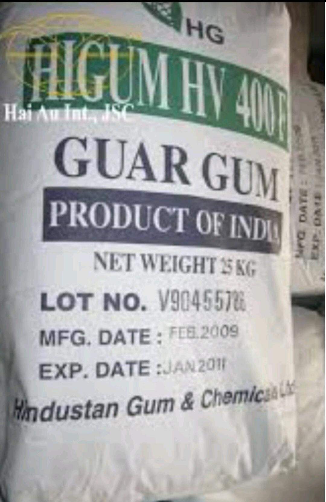 GUAR GUM - Phụ gia tạo sánh, làm dày cho thực phẩm: Nước ngọt, nước sốt, chả lụa